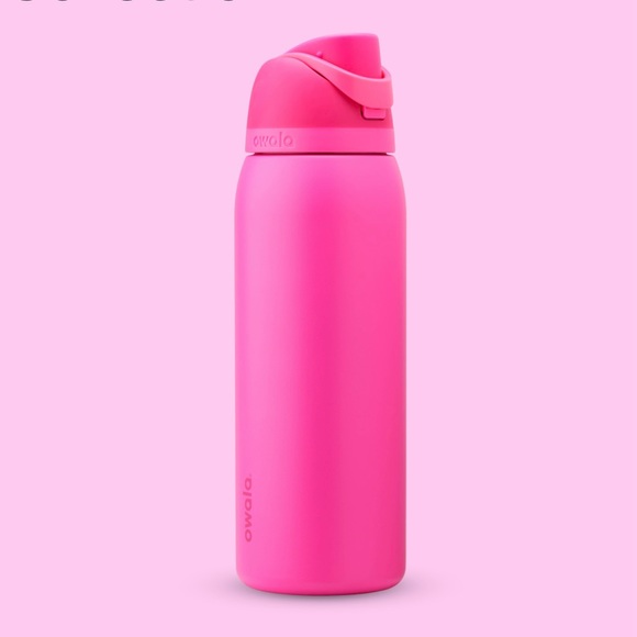 New Owala Be Mine 40 oz Color Drop Freesip Pink Stainless Steel Water Bottle - Picture 1 of 6